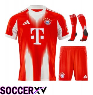 Bayern Munich Home kit Soccer Jersey (Shorts + Socks) 2025 2026