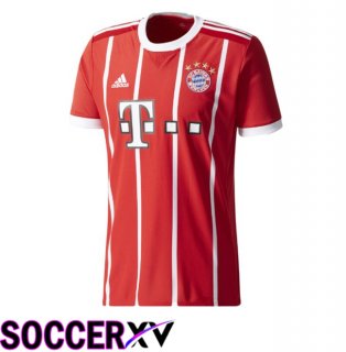 Bayern Munich Retro Home Soccer Jersey Red 2017-2018