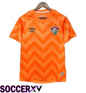 Fluminense Goalkeeper Soccer Jersey Orange 2024/2025