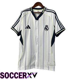 Real Madrid Soccer Jersey Special Edition White 2025/2026