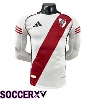 River Plate Home Soccer Jersey Long sleeve 2025/2026