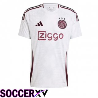 AFC Ajax Third Soccer Jersey White 2024/2025