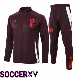 Bayern Munich kit Training Jacket Suit Brown 2024/2025