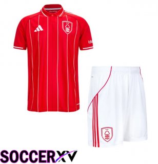 Nottingham Forest Kids Home Soccer Jersey Red 2025/2026