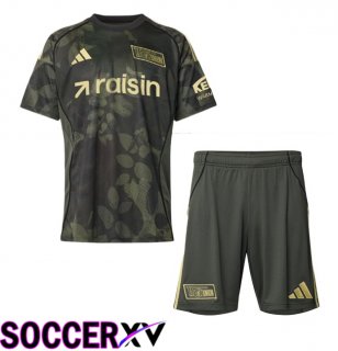 FC Union Berlin Kids Away Soccer Jersey Grey Green 2025/2026