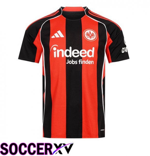 Eintracht Frankfurt Home Soccer Jersey White Red 2025/2026