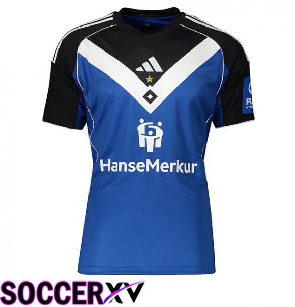 Hamburger SV Away Soccer Jersey Blue 2025/2026