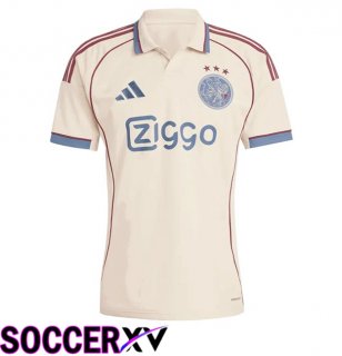 AFC Ajax Third Soccer Jersey Yellow 2025/2026