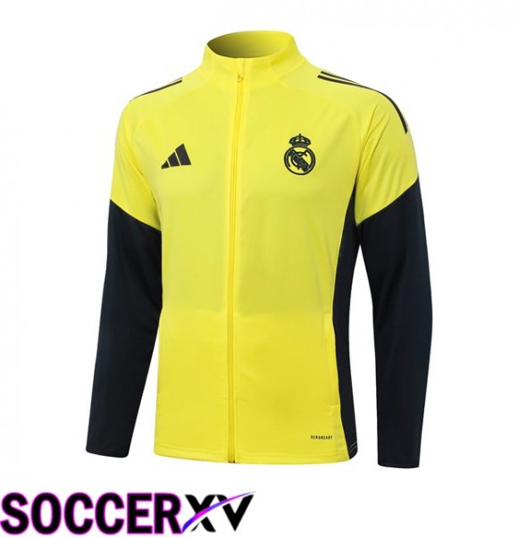 Real Madrid Training Jacket Yellow 2025/2026