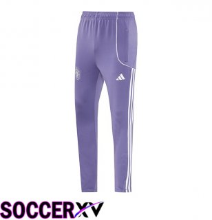 Manchester United Training Pants Purple 2025/2026