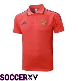 Bayern Munich Soccer Polo Orange 2025/2026