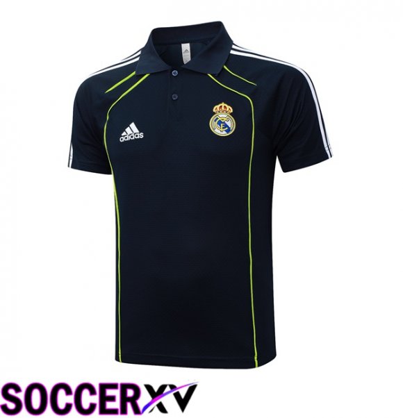 Real Madrid Soccer Polo Blue Royal 2025/2026