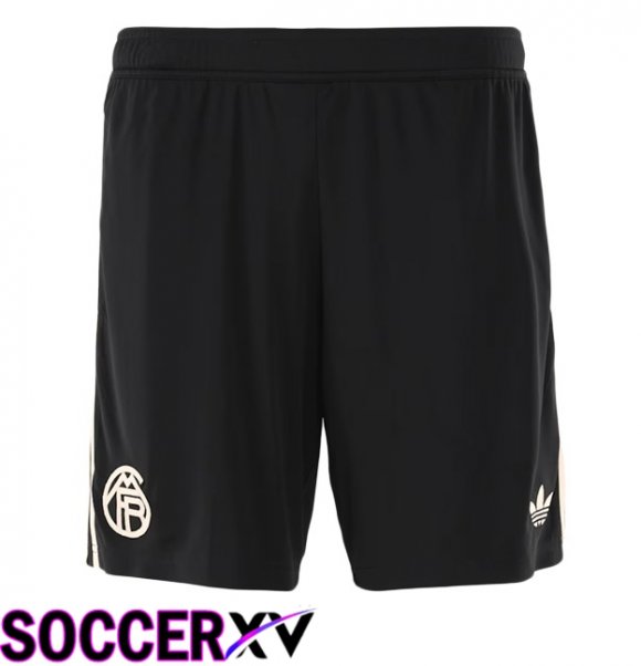 Bayern Munich Third Soccer Shorts Black 2025/2026