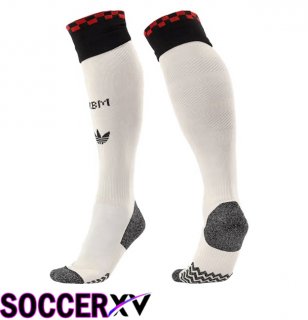 Bayern Munich Third Soccer Socks White 2025/2026