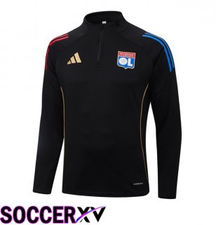 lyon OL Training Sweatshirt Black 2025/2026