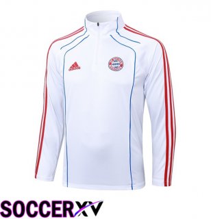 Bayern Munich Training Sweatshirt White 2025/2026