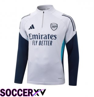 Arsenal Training Sweatshirt White 2025/2026