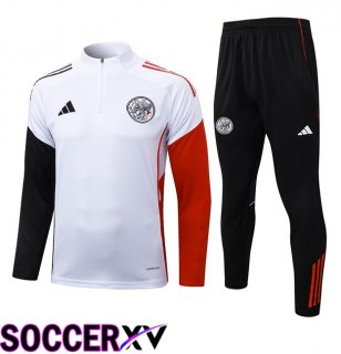 AFC Ajax kit Training Tracksuit White Black Red 2025/2026
