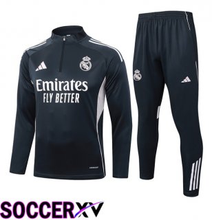 Real Madrid kit Training Tracksuit Grey 2025/2026