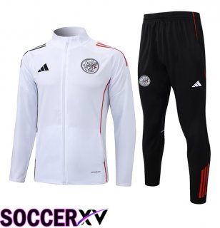 AFC Ajax kit Training Tracksuit Jacket White 2025/2026
