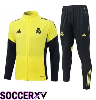 Real Madrid kit Training Tracksuit Jacket Yellow 2025/2026