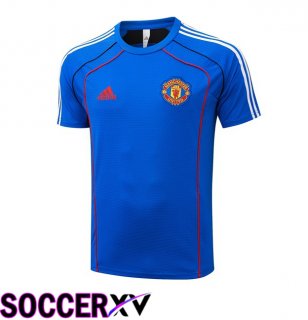 Manchester United Training T Shirt Blue 2025/2026