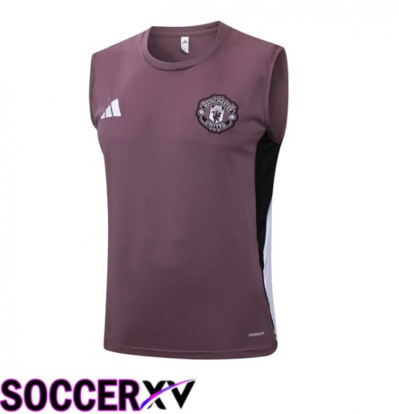 Manchester United Soccer Vest Purple 2025/2026