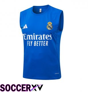 Real Madrid Soccer Vest Blue 2025/2026