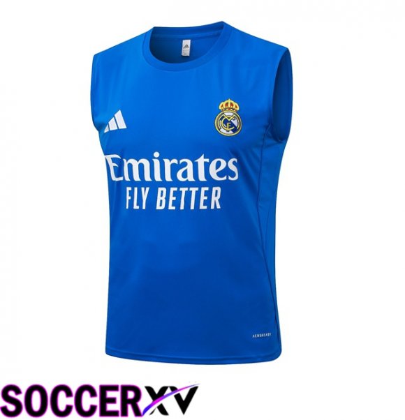 Real Madrid Soccer Vest Blue 2025/2026