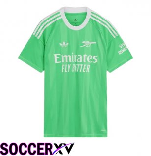 Arsenal Goalkeeper Soccer Jersey Green 2025/2026