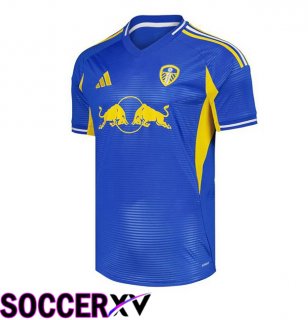Leeds United Away Soccer Jersey Blue 2025/2026