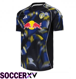 Leeds United Third Soccer Jersey Black 2025/2026