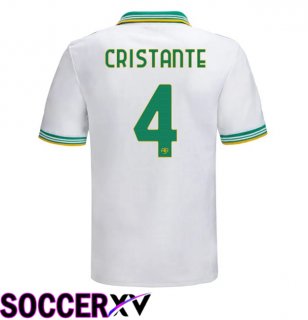 AS Rome (CRISTANTE 4) Third Soccer Jersey White 2025/2026