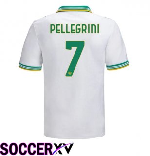 AS Rome (PELLEGRINI 7) Third Soccer Jersey White 2025/2026