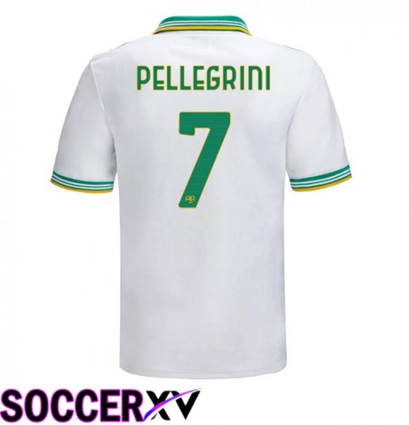 AS Rome (PELLEGRINI 7) Third Soccer Jersey White 2025/2026