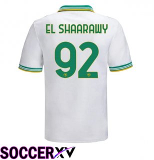 AS Rome (EL SHAARAWY 92) Third Soccer Jersey White 2025/2026