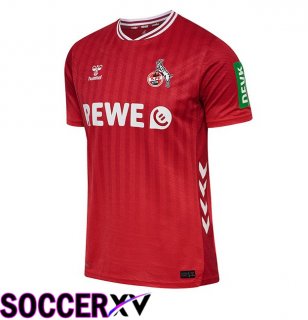 FC Koln Away Soccer Jersey Red 2025/2026