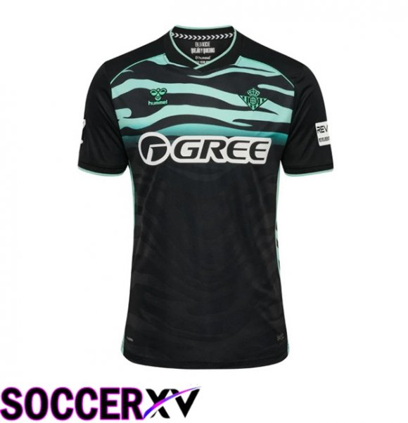 Real Betis Third Soccer Jersey Black 2025/2026