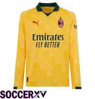 AC Milan Third Soccer Jersey Long sleeve 2025/2026