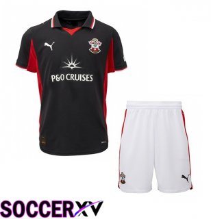 Southampton FC Kids Third Soccer Jersey Black 2025/2026