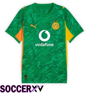 Dortmund BVB Goalkeeper Soccer Jersey Green 2025/2026