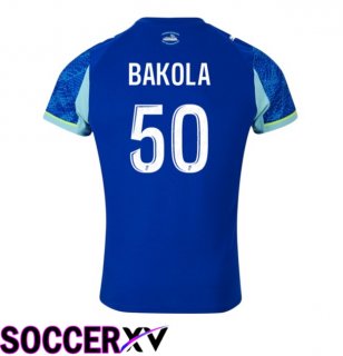 Marseille OM (BAKOLA 50) Third Soccer Jersey Blue 2025/2026