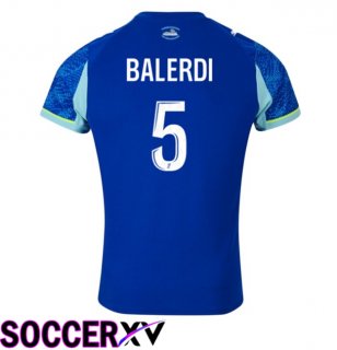 Marseille OM (BALERDI 5) Third Soccer Jersey Blue 2025/2026