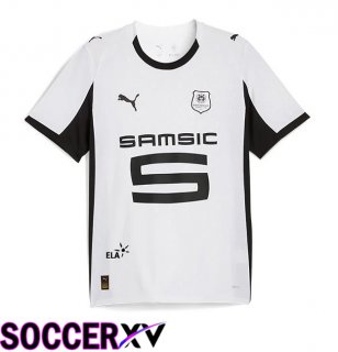 Stade Rennais Away Soccer Jersey White 2025/2026