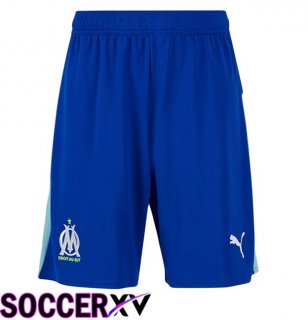 Marseille OM Third Soccer Shorts Blue 2025/2026