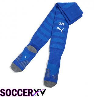 Marseille OM Third Soccer Socks Blue 2025/2026