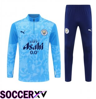 Manchester City kit Training Tracksuit Blue 2025/2026