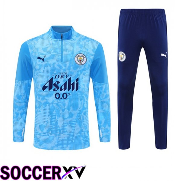 Manchester City kit Training Tracksuit Blue 2025/2026