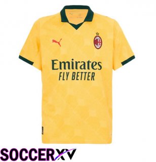 AC Milan Third Soccer Jersey Yellow 2025/2026