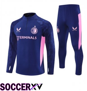 Feyenoord kit Training Tracksuit Blue Royal 2025/2026